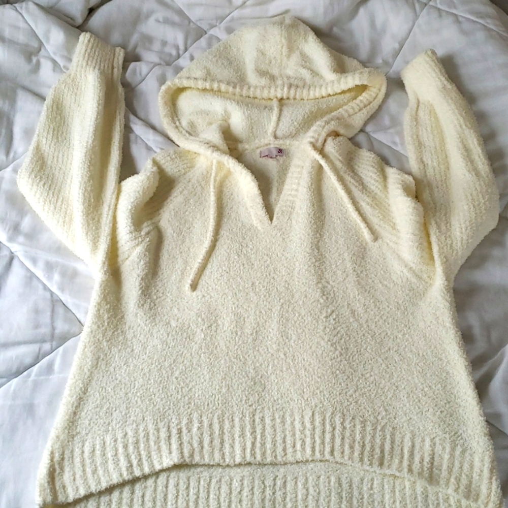 SO Cropped hooded sweater